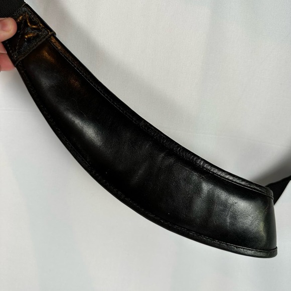 Wilsons Leather Black Genuine Leather Laptop Bag Briefcase Messenger Bag - Picture 13 of 14